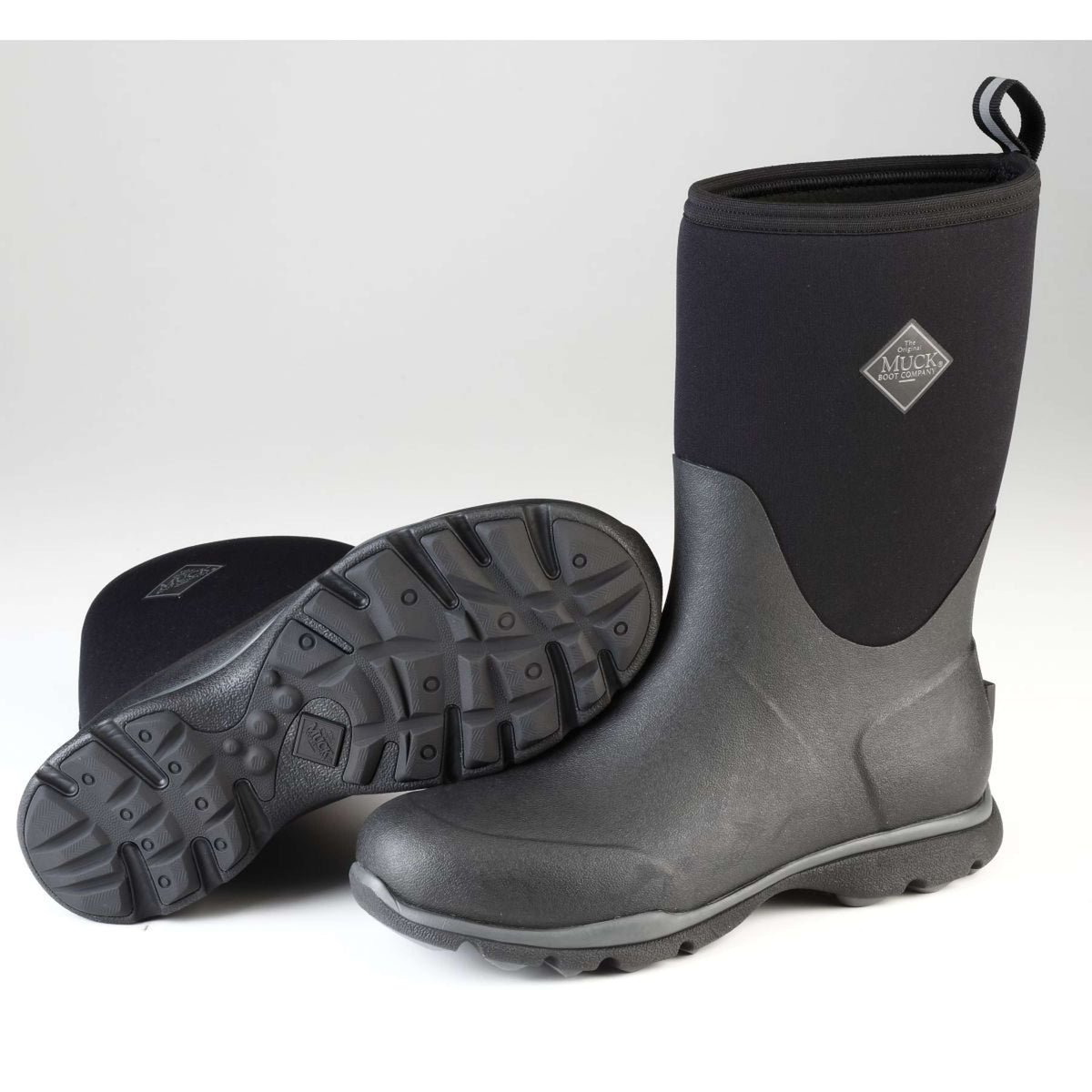 Muck Boot Arctic Excursion Mid Negro Gris