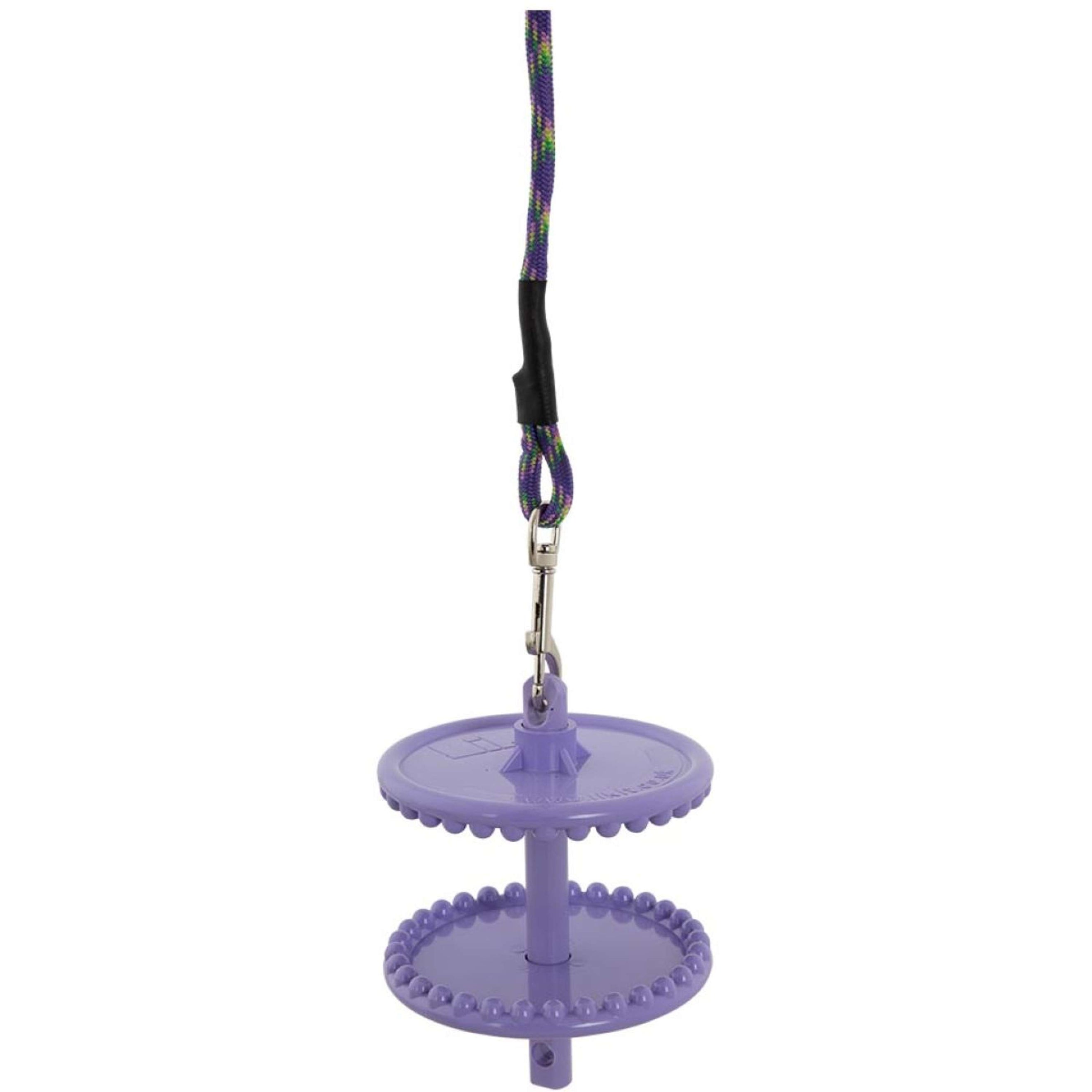 Likit Soporte con Cuerda para Bloque de Sal Morado
