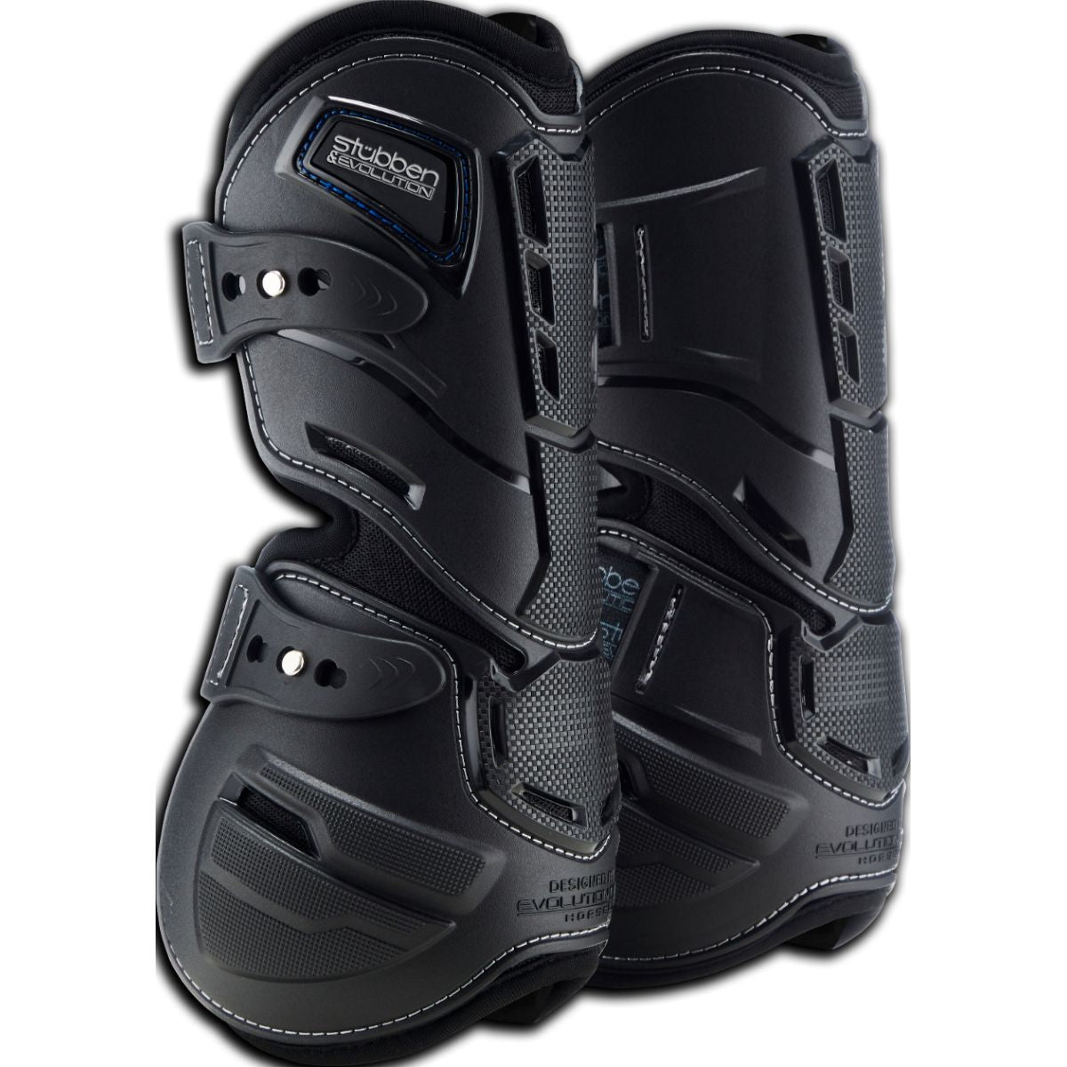 Stübben Protectores de Tendones FreeFlex Hybrid Negro