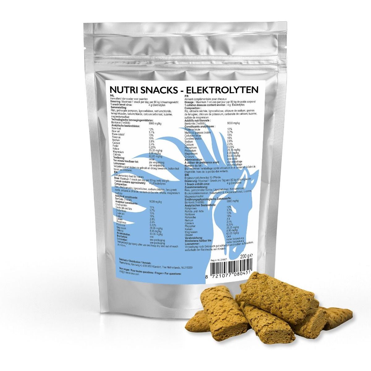 PharmaHorse Nutri Snacks Electrolitos