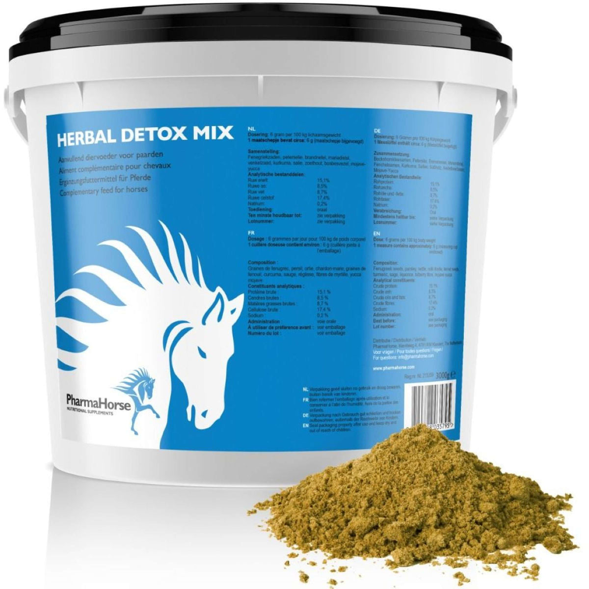 PharmaHorse Mezcla Detox de Hierbas