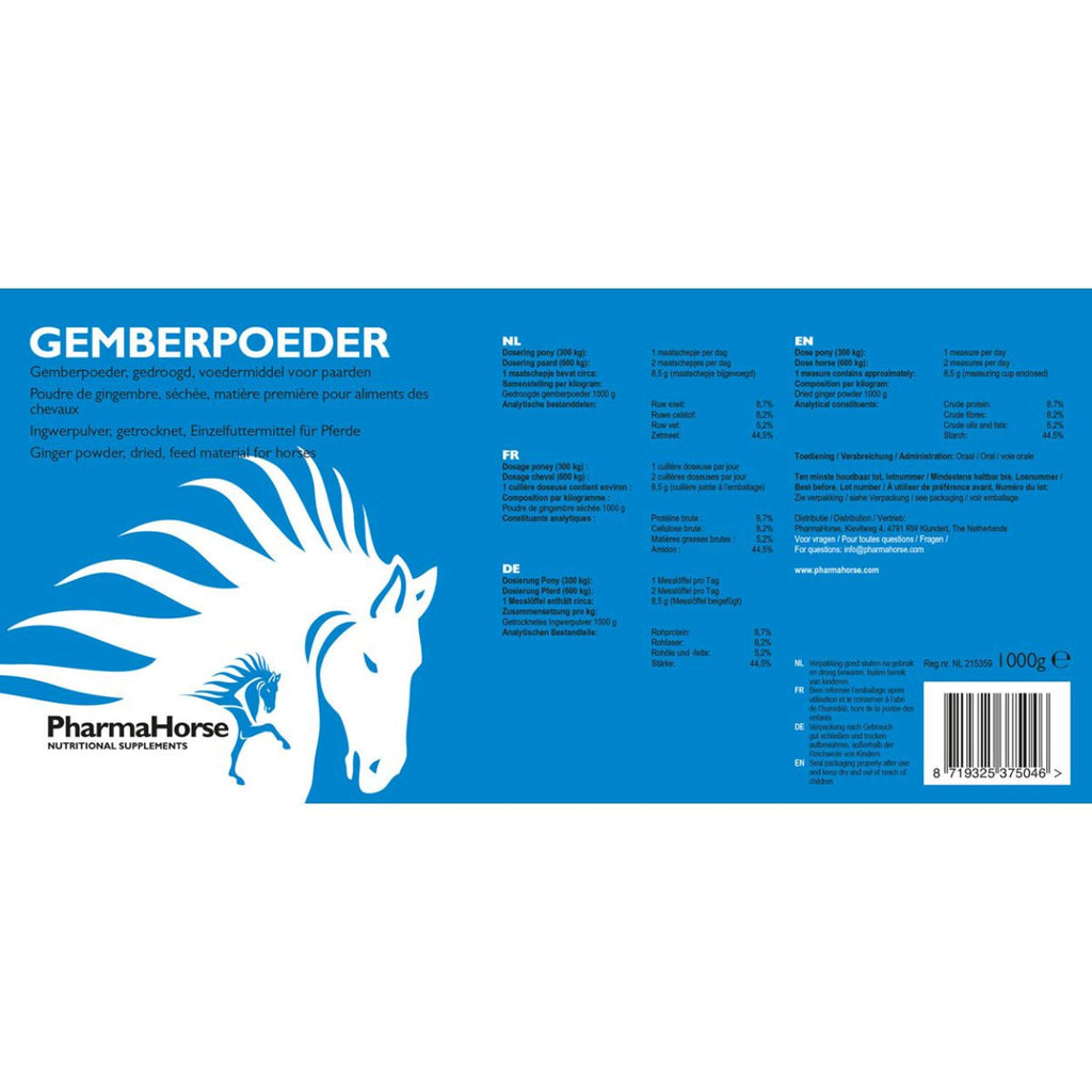 PharmaHorse Jengibre