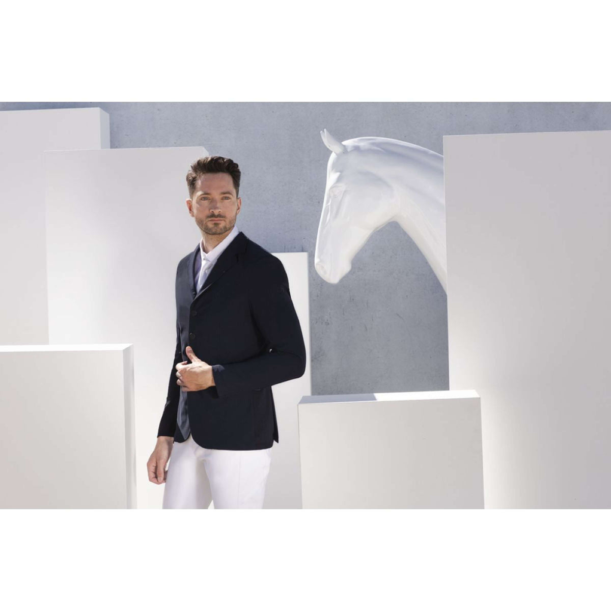 Pikeur Chaqueta de Competición Teo Hombres Nightblue