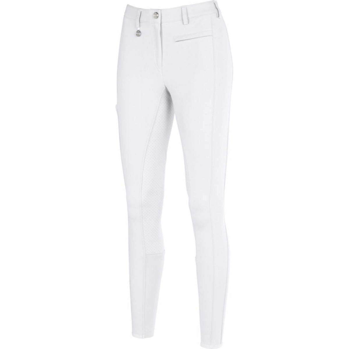 Pikeur Pantalón de Equitación New Lugana Full Grip Blanco