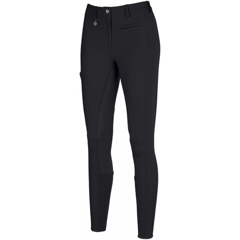 Pikeur Pantalón de Equitación New Lugana Full Grip Negro