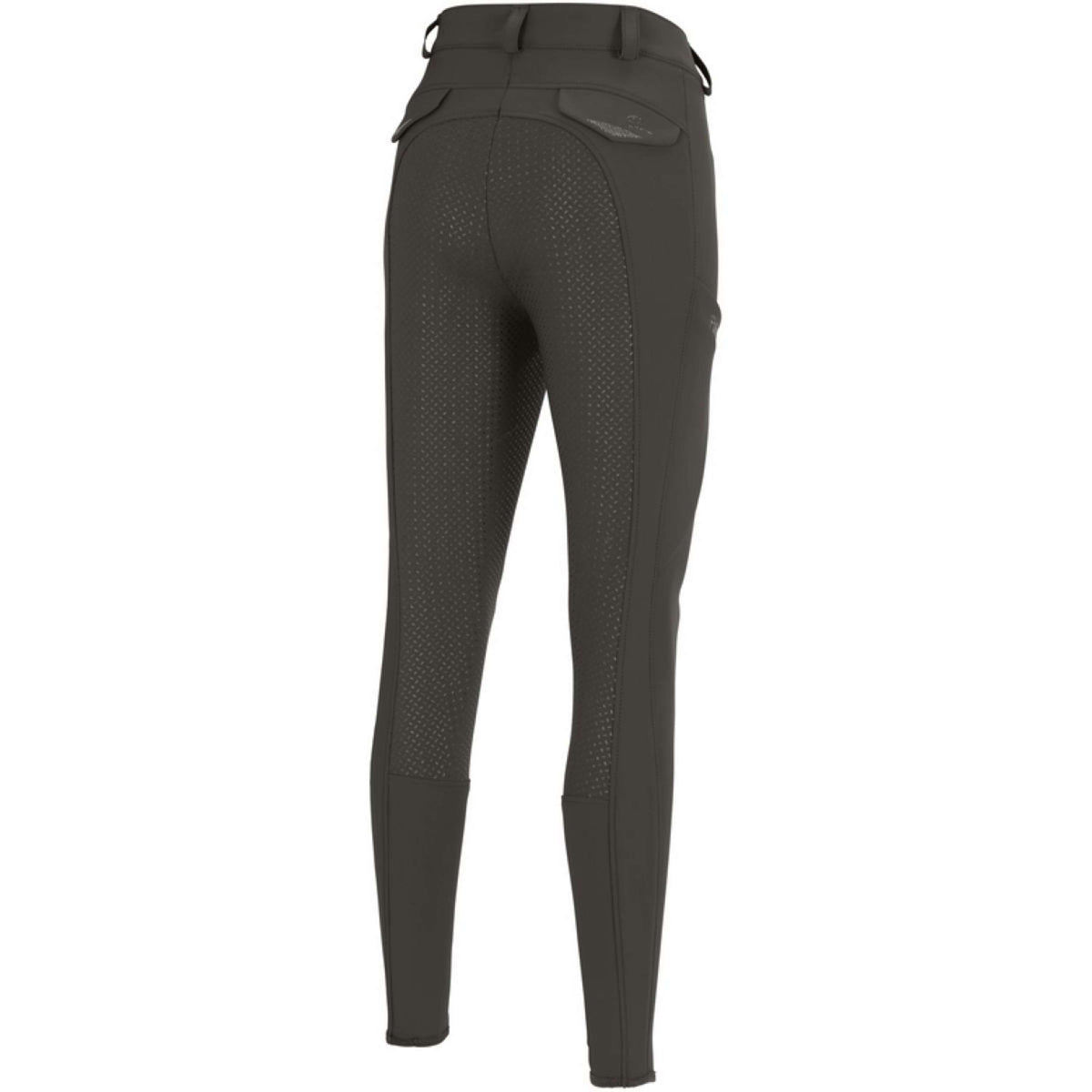 Pikeur Pantalón de Equitación Laure Full Grip Aceituna Negra