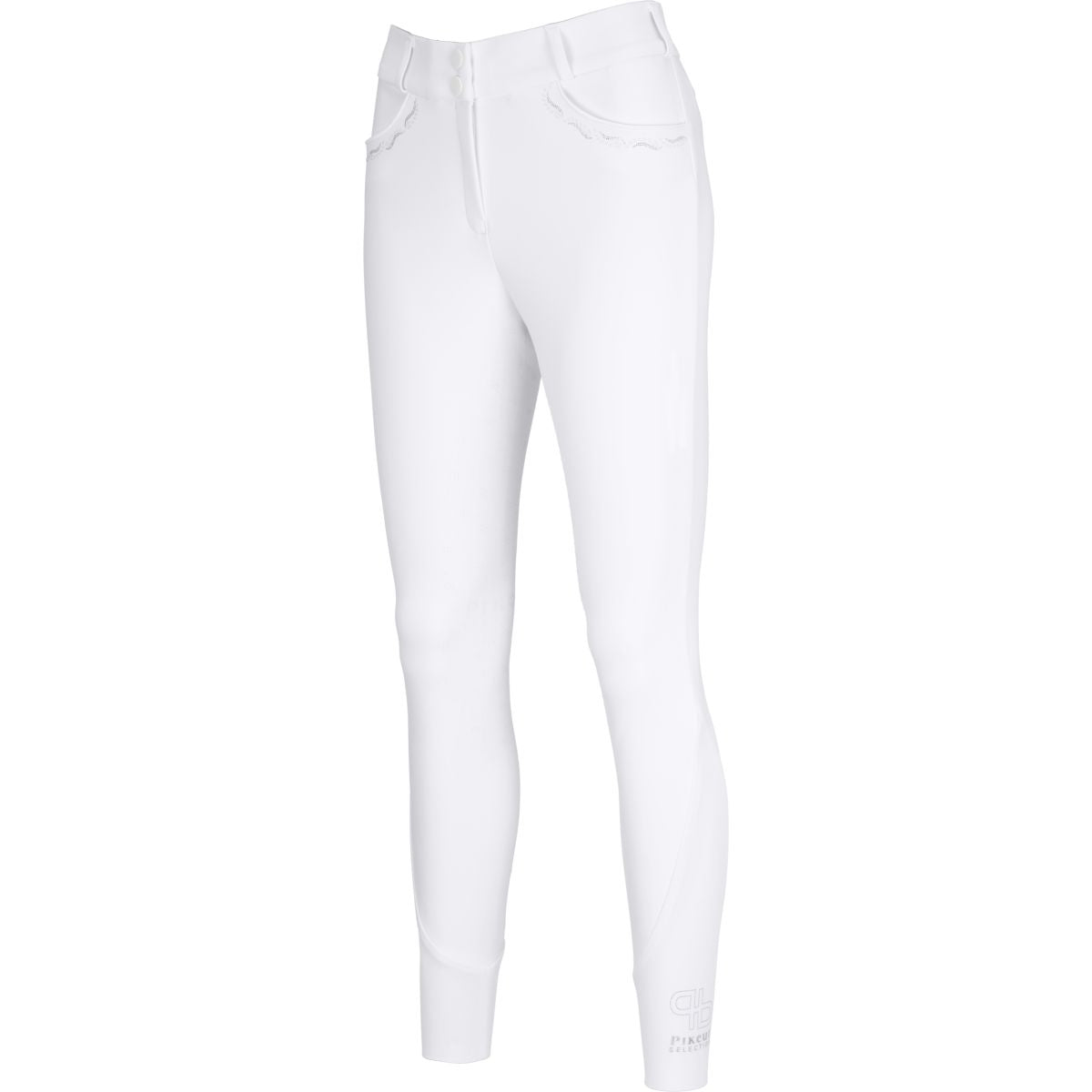 Pikeur Pantalón de Equitación Ceelina Full Grip Silicon Blanco
