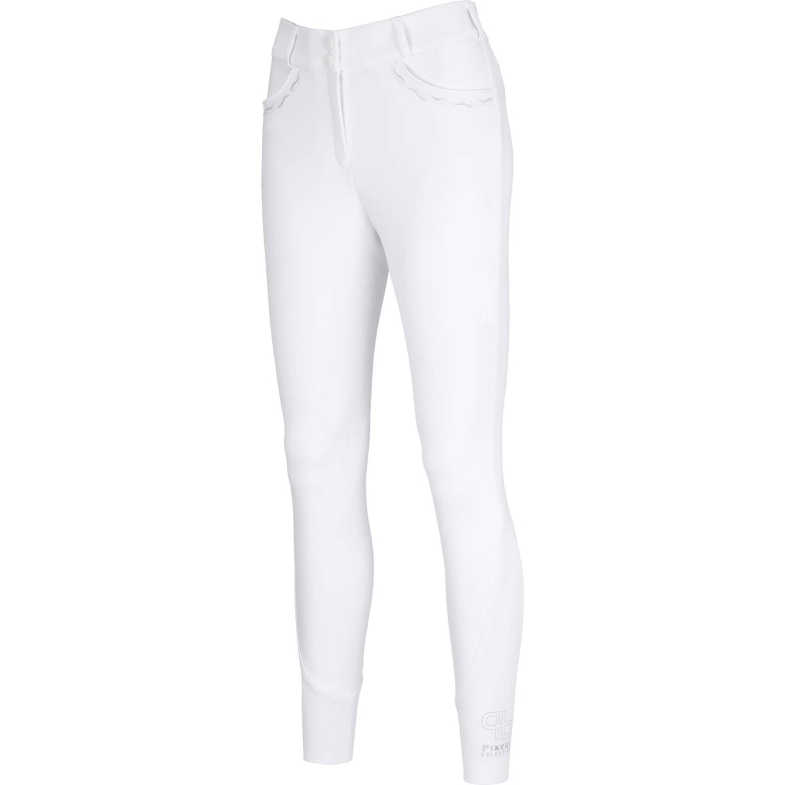 Pikeur Pantalón de Equitación Ceelina Full Grip Silicon Blanco Pikeur Pantalón de Equitación Ceelina Full Grip Silicon Blanco