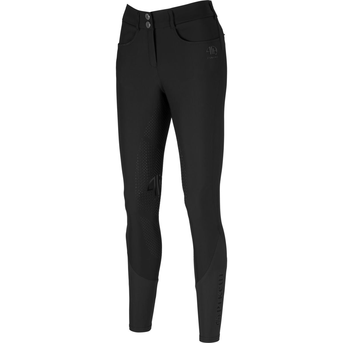 Pikeur Pantalón de Equitación Camie Full Grip Silicon Negro