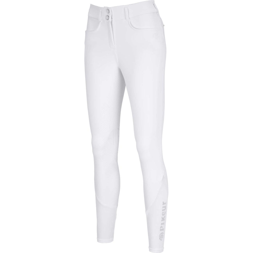 Pikeur Pantalón de Equitación Camie Full Grip Silicon Blanco