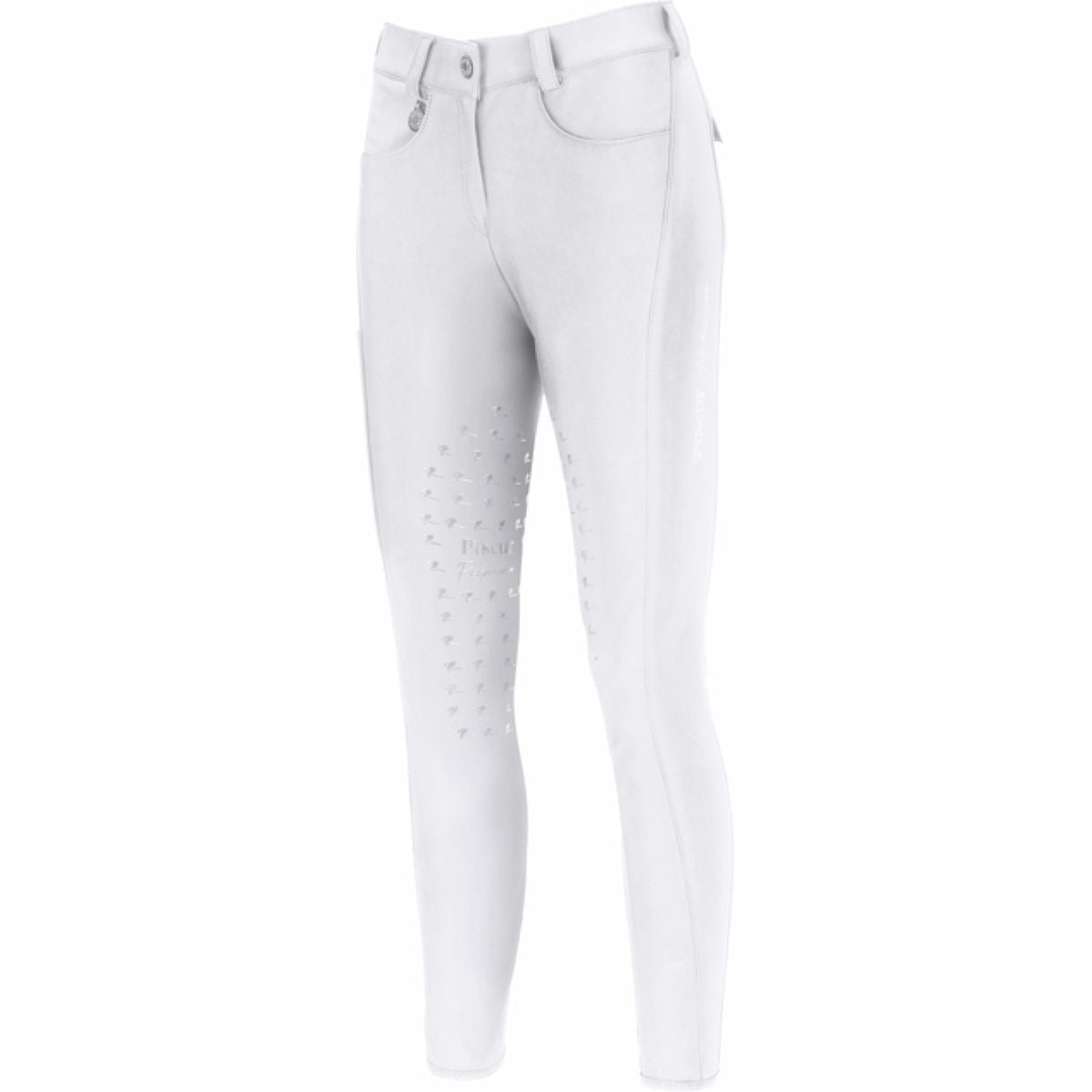 Pikeur Legging de Equitación Romy SD Knee Grip Blanco