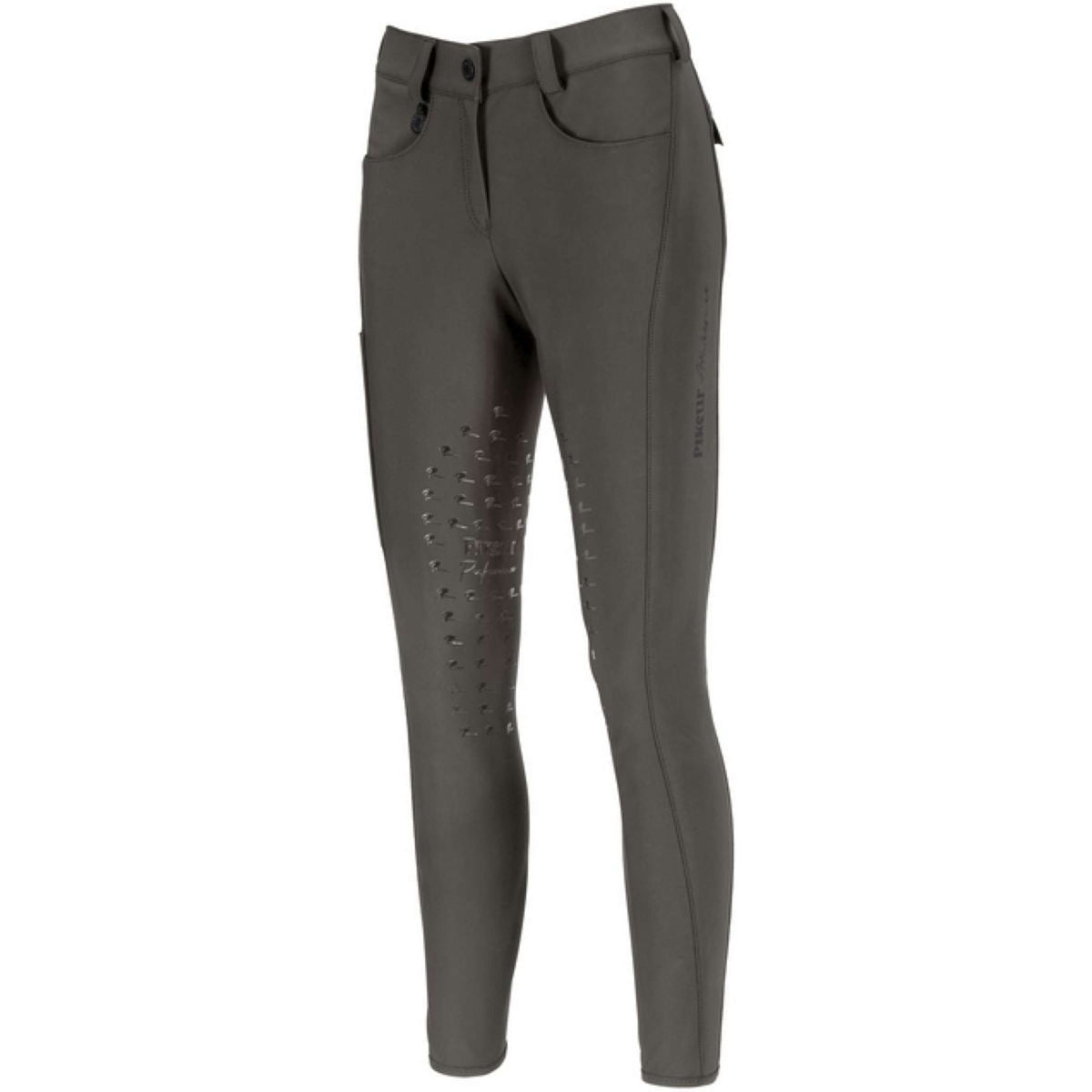 Pikeur Legging de Equitación Romy SD Knee Grip Aceituna Negra