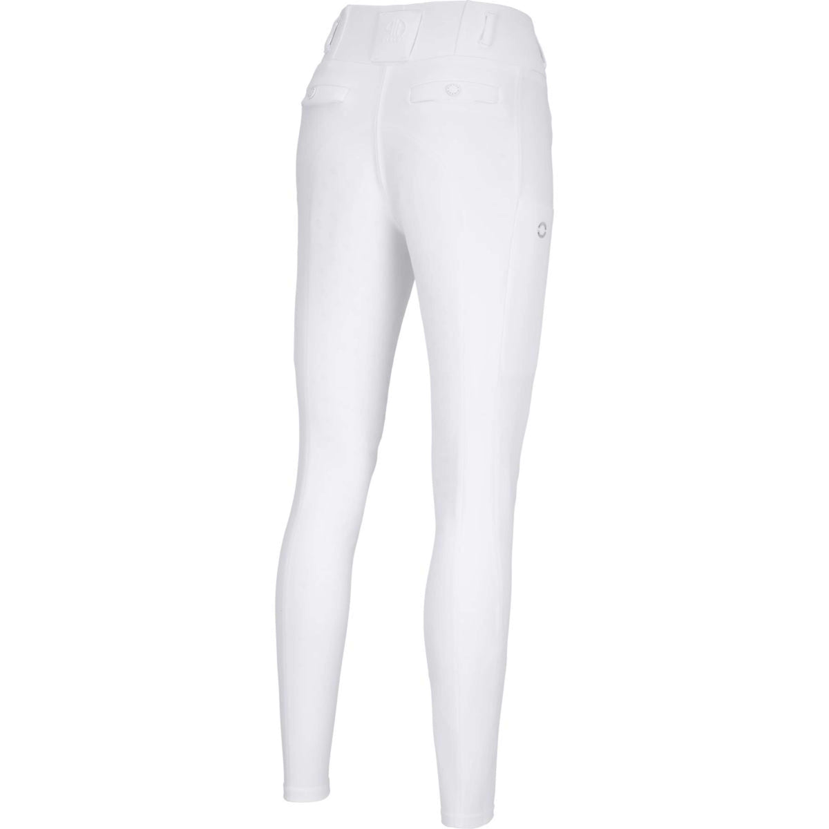 Pikeur Legging de Equitación Linnett Tight SD Full Grip Blanco
