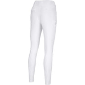 Pikeur Legging de Equitación Linnett Tight SD Full Grip Blanco