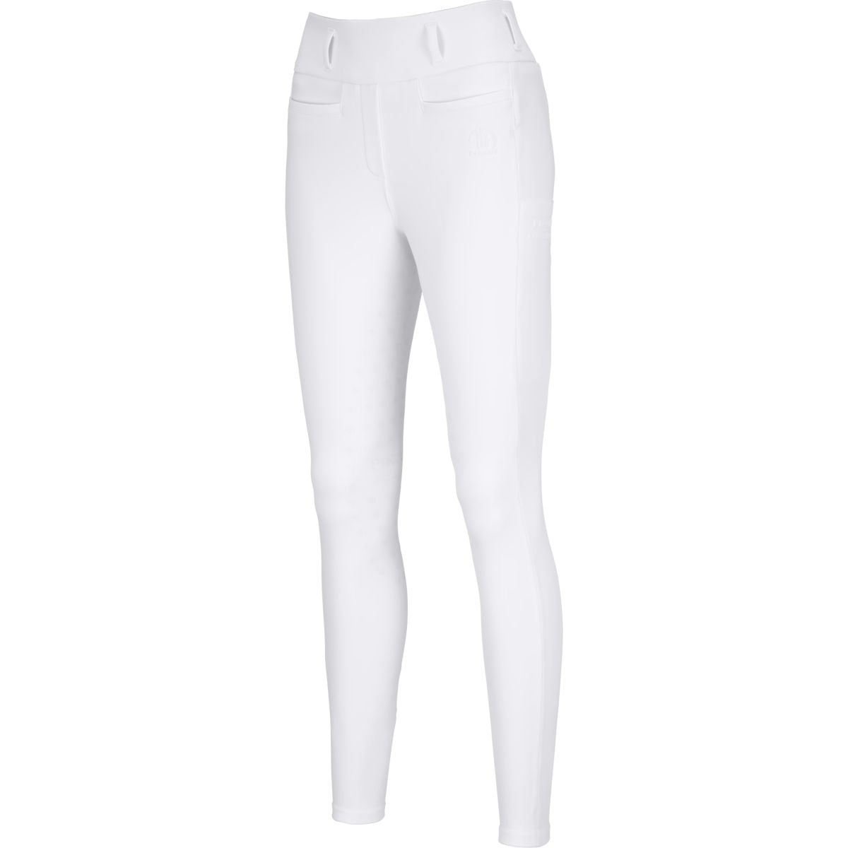 Pikeur Legging de Equitación Linnett Tight SD Full Grip Blanco