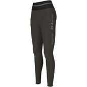 Pikeur Legging de Equitación Gia Athleisure Full Grip Aceituna Negra