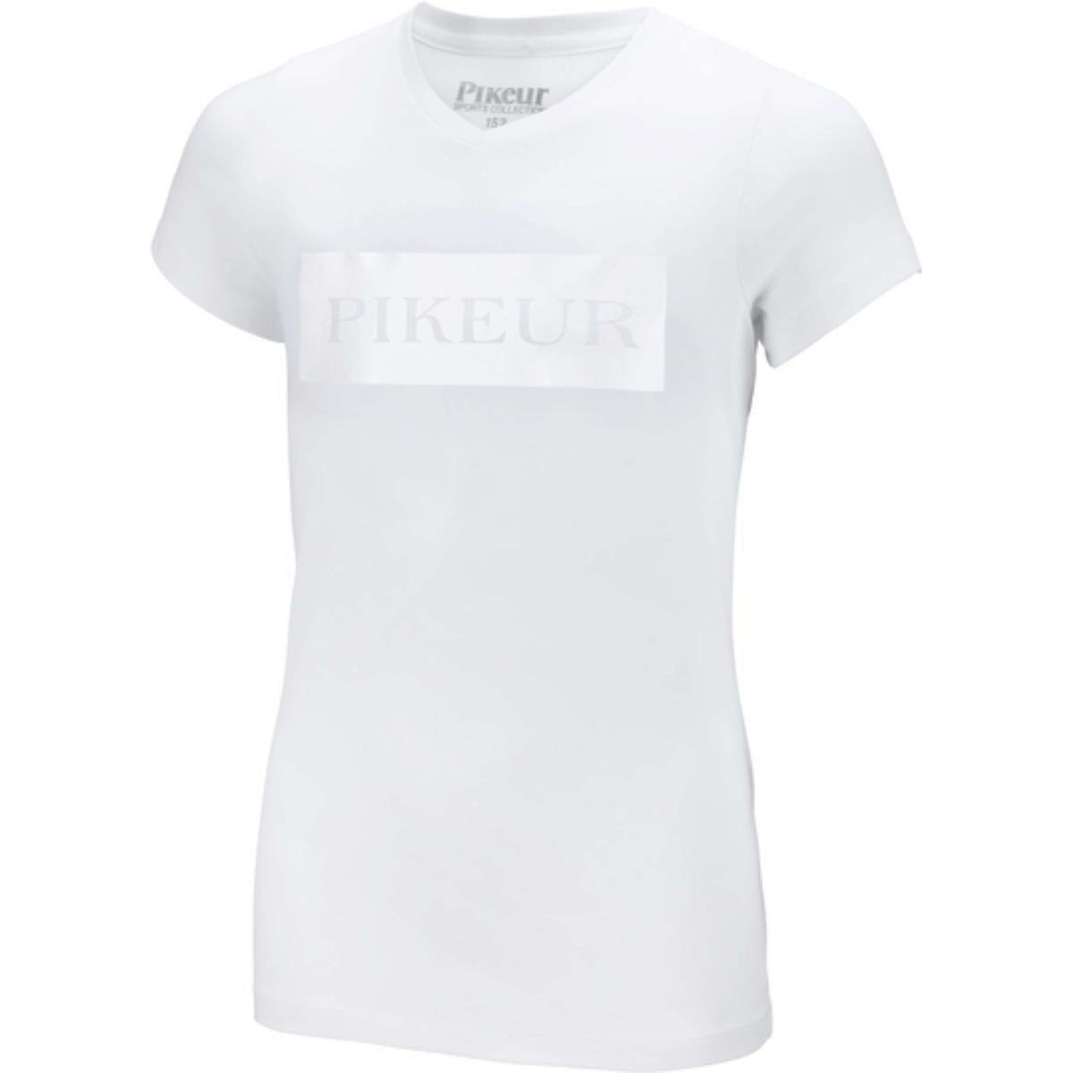 Pikeur Shirt Franja Blanco