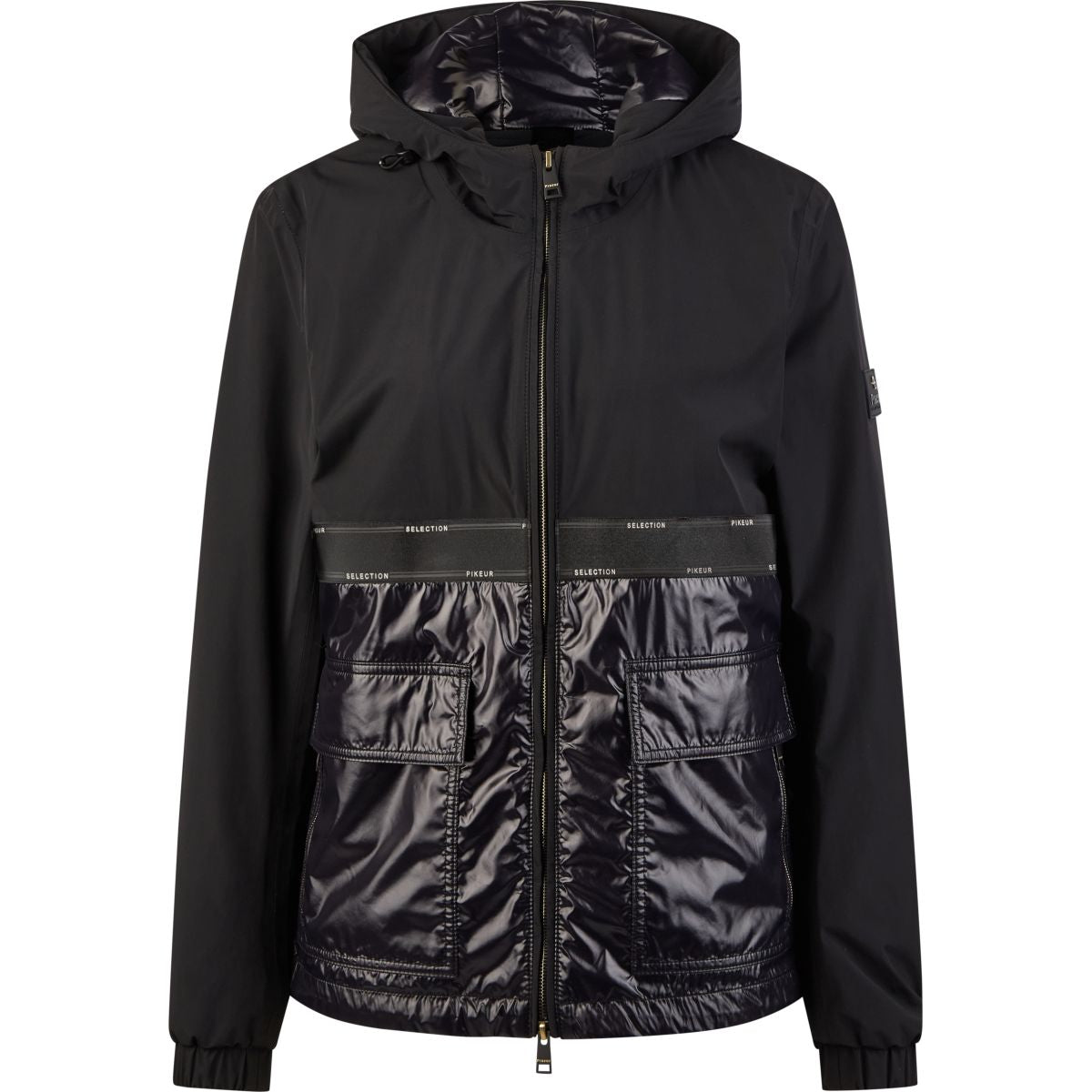 Pikeur Abrigo de lluvia Selection Negro