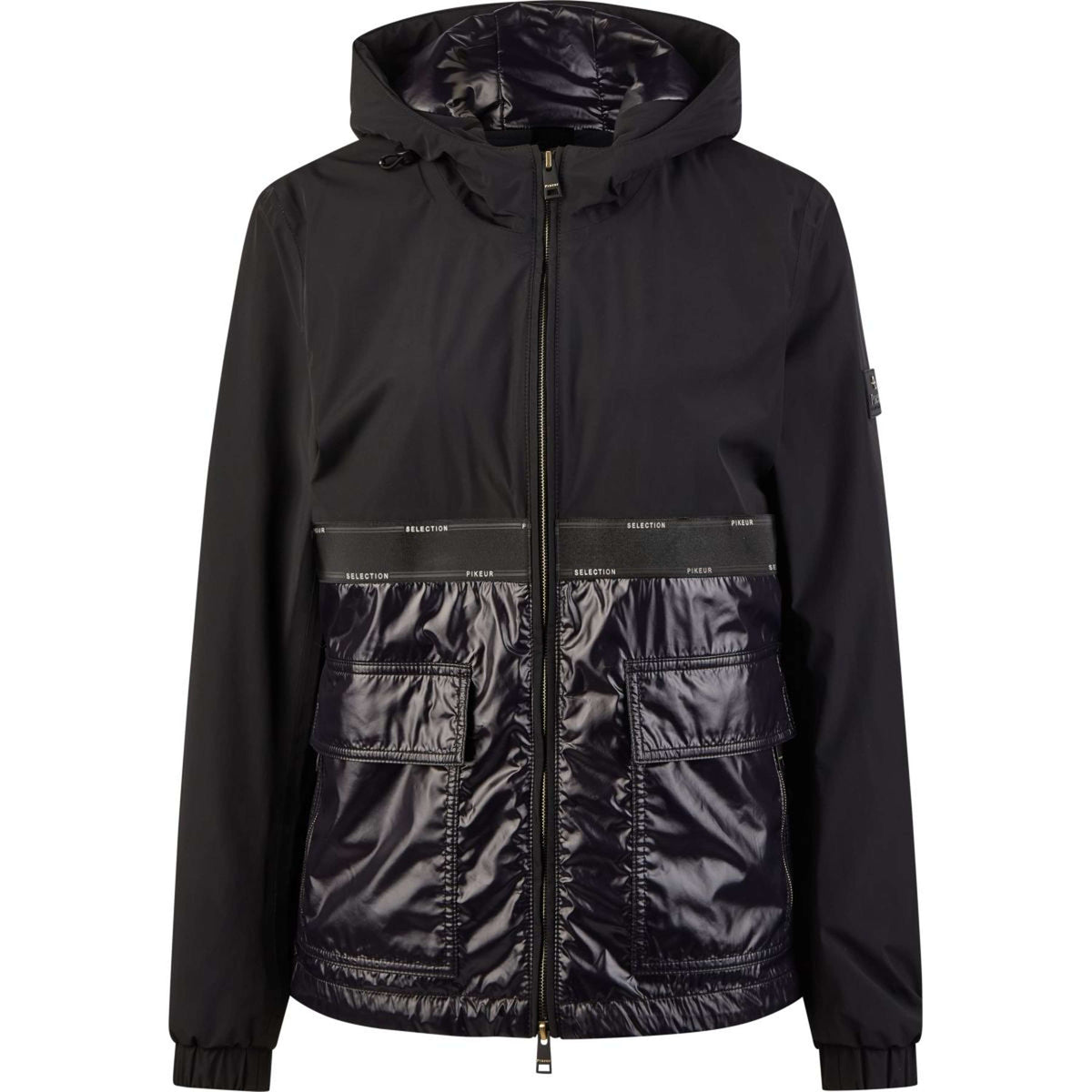 Pikeur Abrigo de lluvia Selection Negro