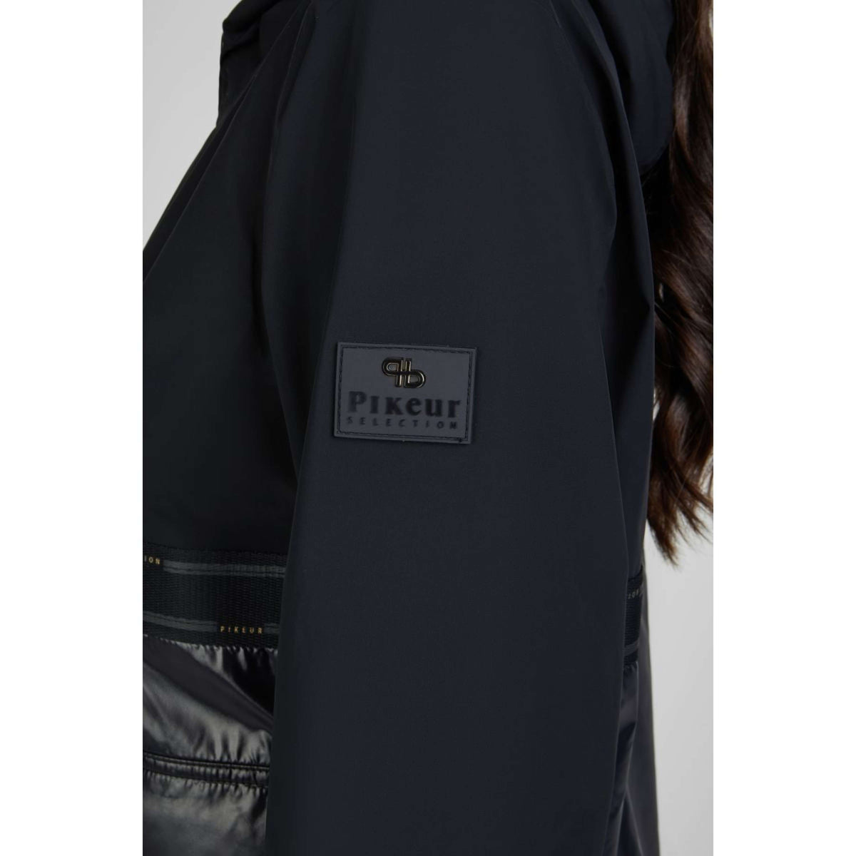 Pikeur Abrigo de lluvia Selection Negro
