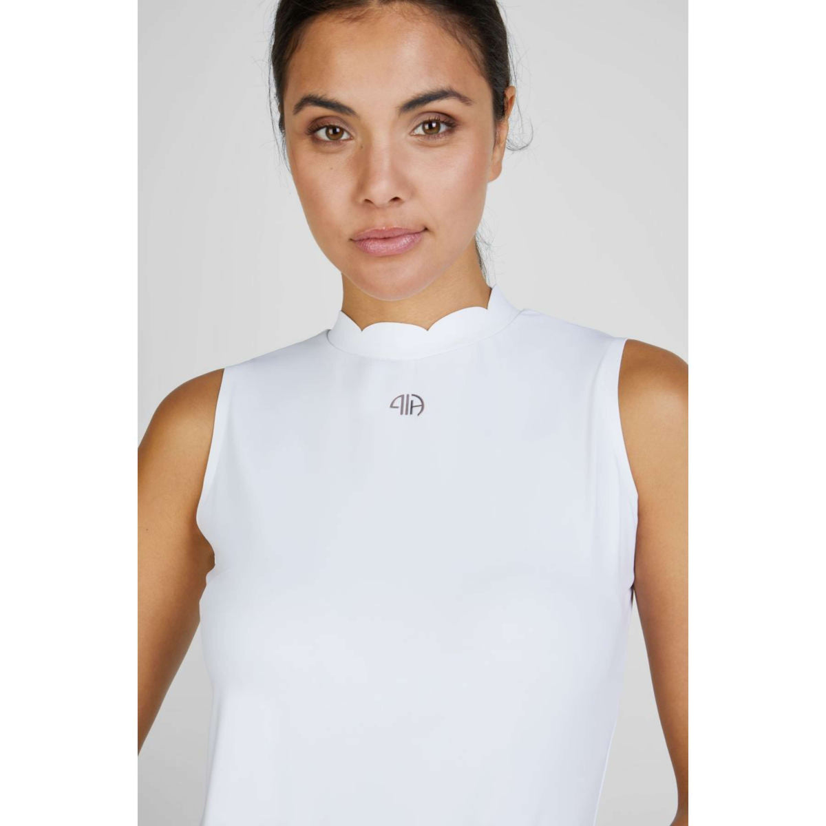 Pikeur Top Athleisure Seamless Sin mangas Blanco