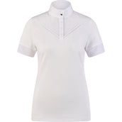 Pikeur Camiseta de Competición Sports Pique Blanco