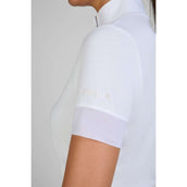 Pikeur Camiseta de Competición Sports Pique Blanco