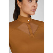 Pikeur Camiseta de Competición Sports Pique Golden Caramel