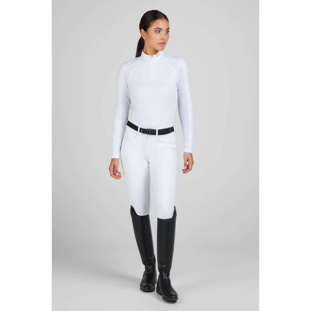 Pikeur Camiseta de Competición Sports Mesh Blanco