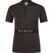 Pikeur Shirt Sports Mesh Zip Negro