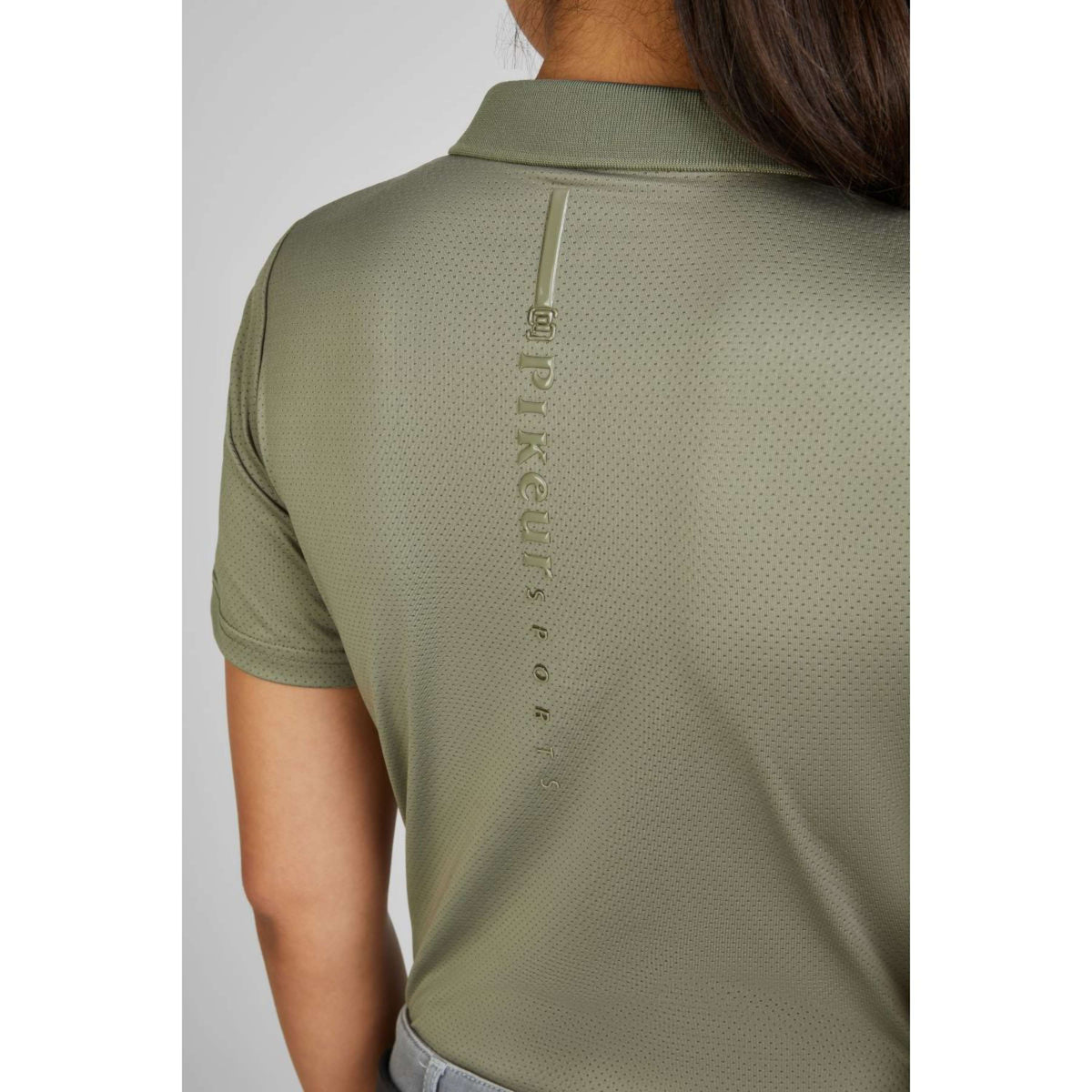 Pikeur Poloshirt Sports SS25 Light Moos