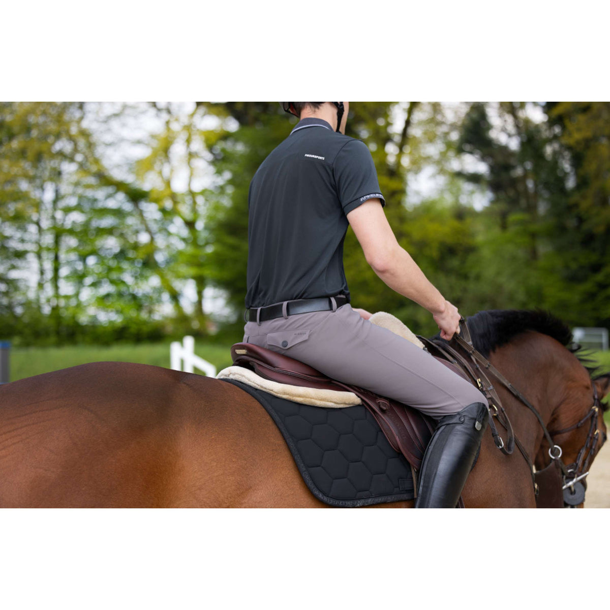 Pikeur Pantalón de Equitación Rodrigo Agarre de rodilla Hombre Beige
