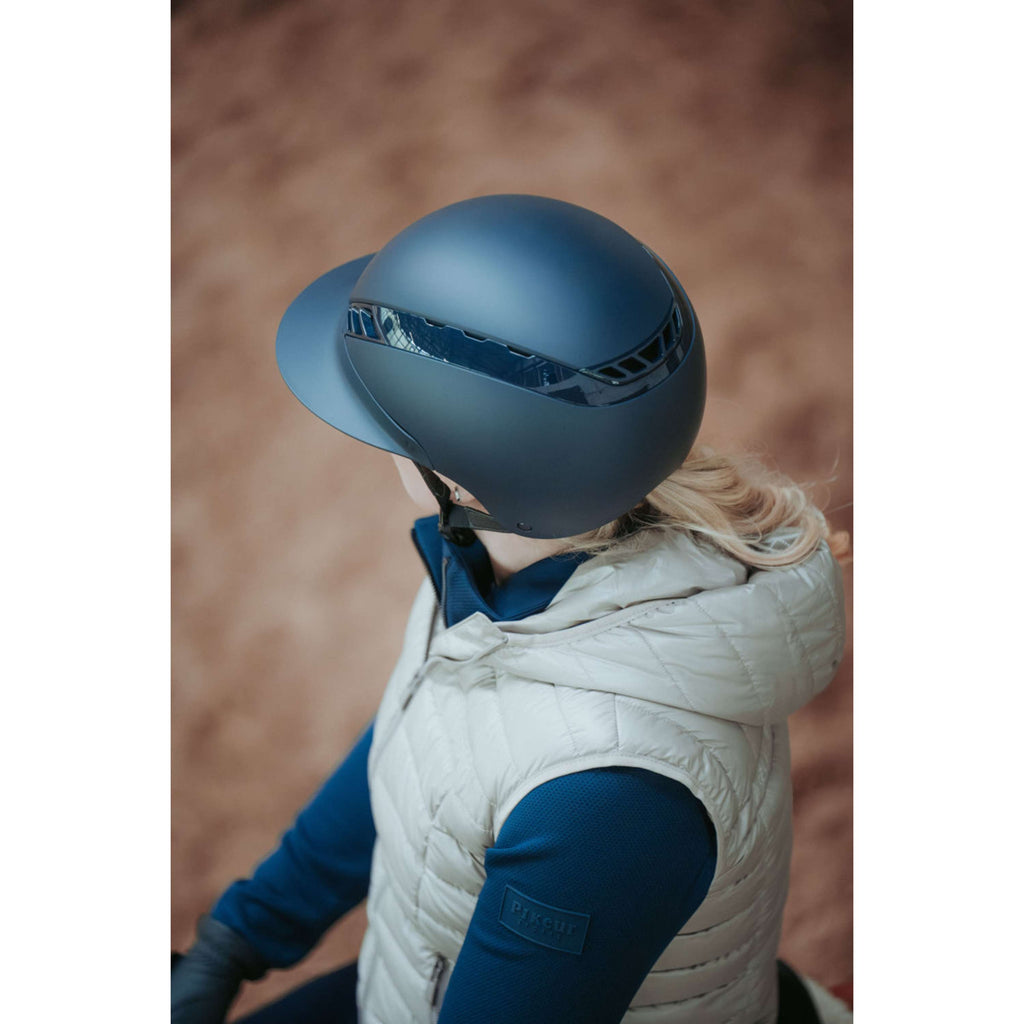 Pikeur Gorra AirLuxe Pure Visera larga Midnight Blue