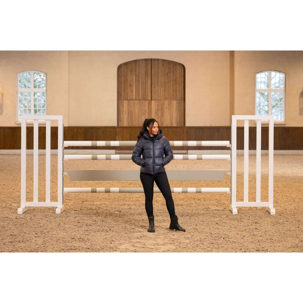 Pikeur Chaqueta Quilted Athleisure AW25 Graphite Blue