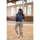 Pikeur Sudadera con capucha y cremallera Athleisure AW25 Graphite Blue