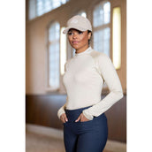 Pikeur Shirt Roll Neck Athleisure AW25 Pale Almond