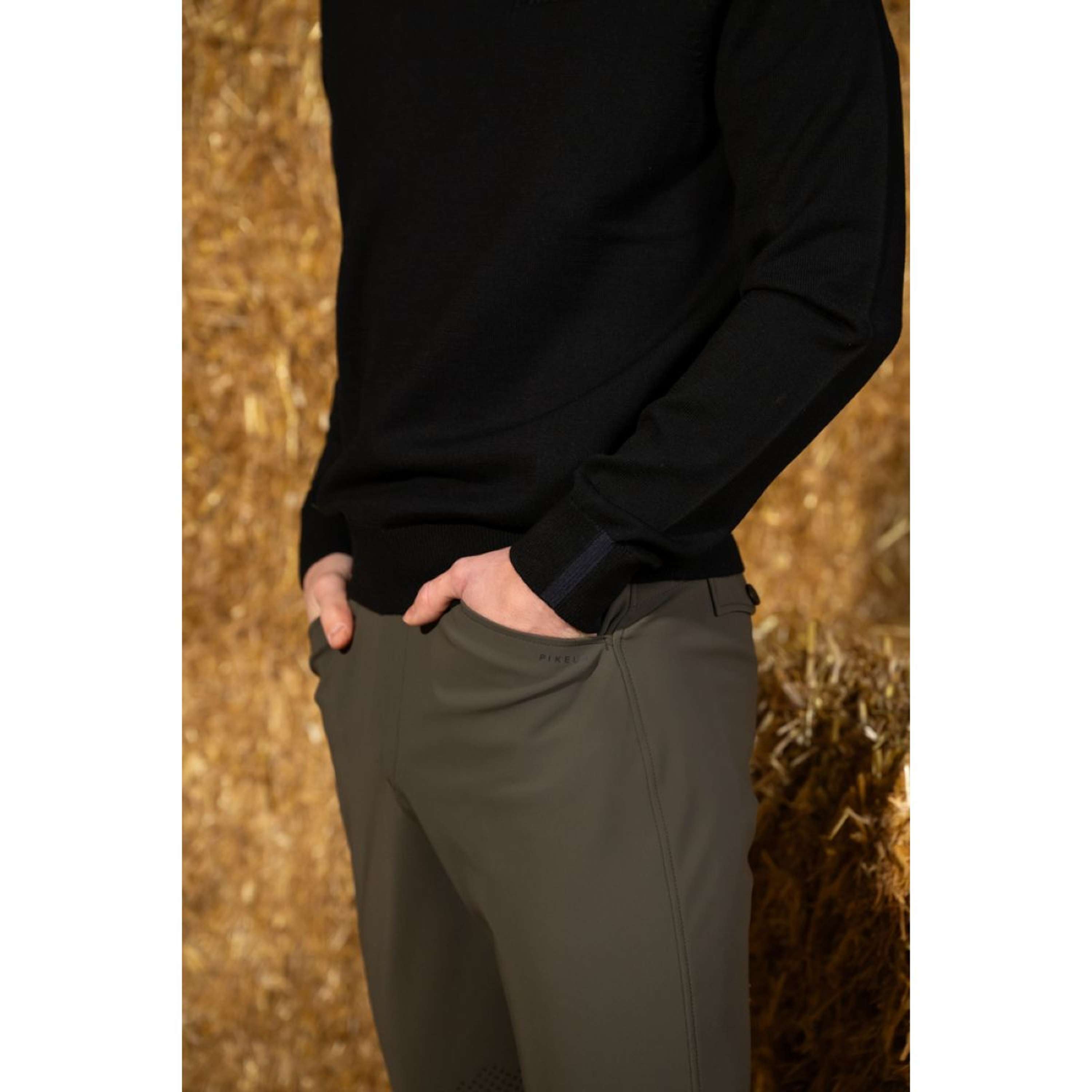 Pikeur Pantalón de Equitación New Rodrigo SD KN Hombres Deep Khaki