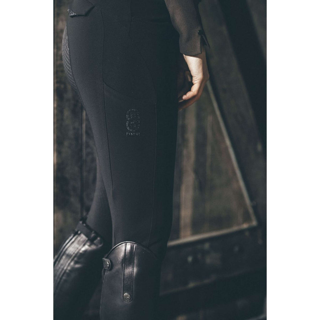Pikeur Pantalón de Equitación Cantira MatrixGripTec Highwaist Full Grip Negro