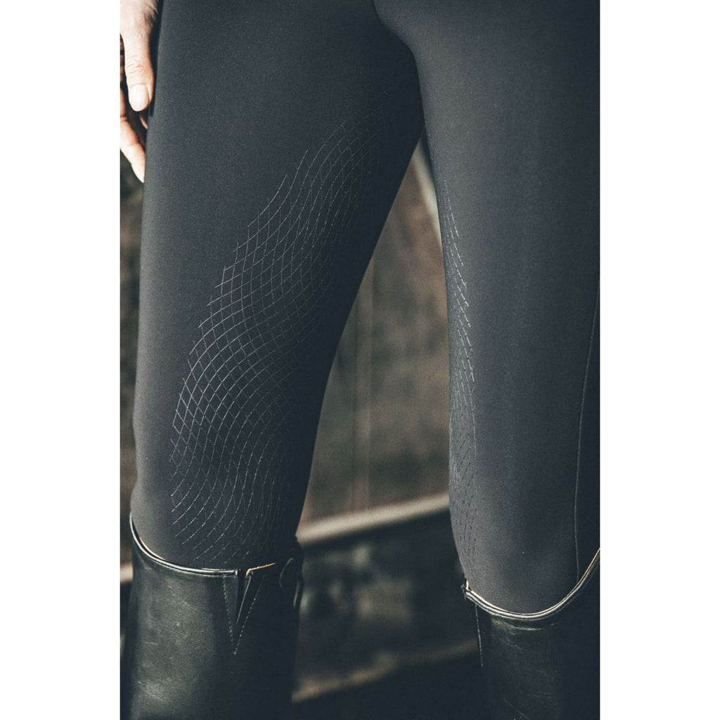 Pikeur Pantalón de Equitación Cantira MatrixGripTec Highwaist Full Grip Negro