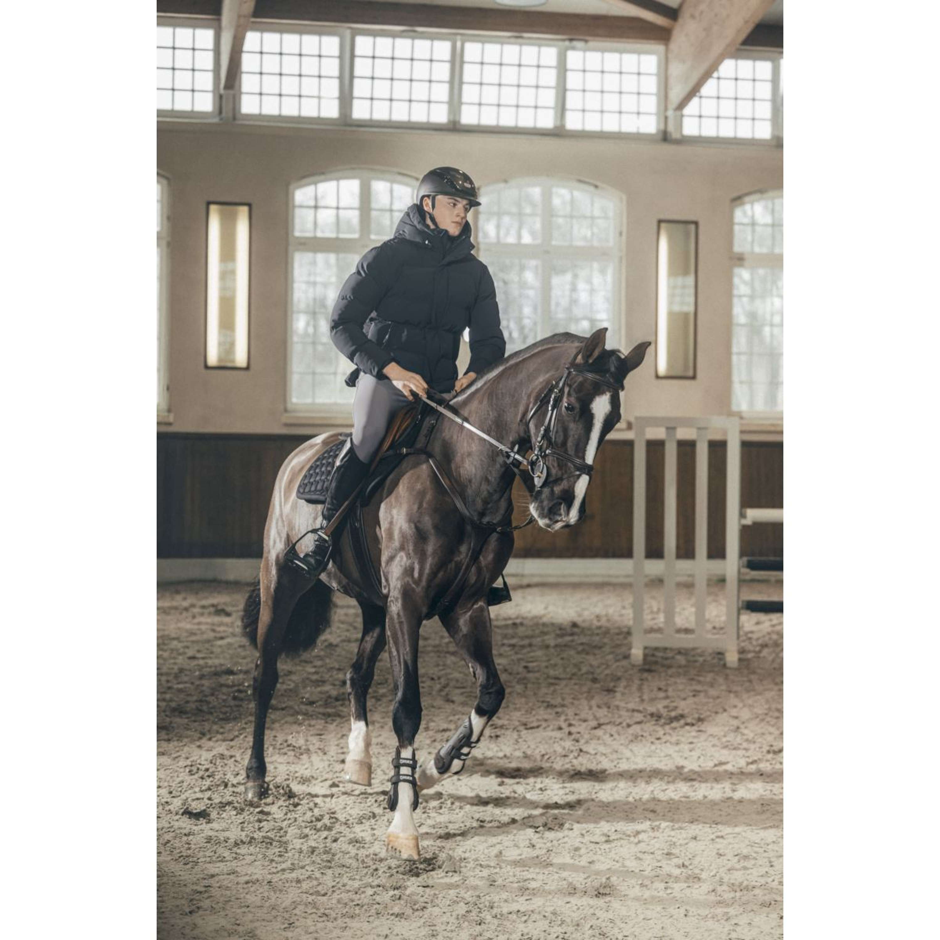 Pikeur Abrigo de Invierno Quilted Athleisure AW26 Hombres Negro