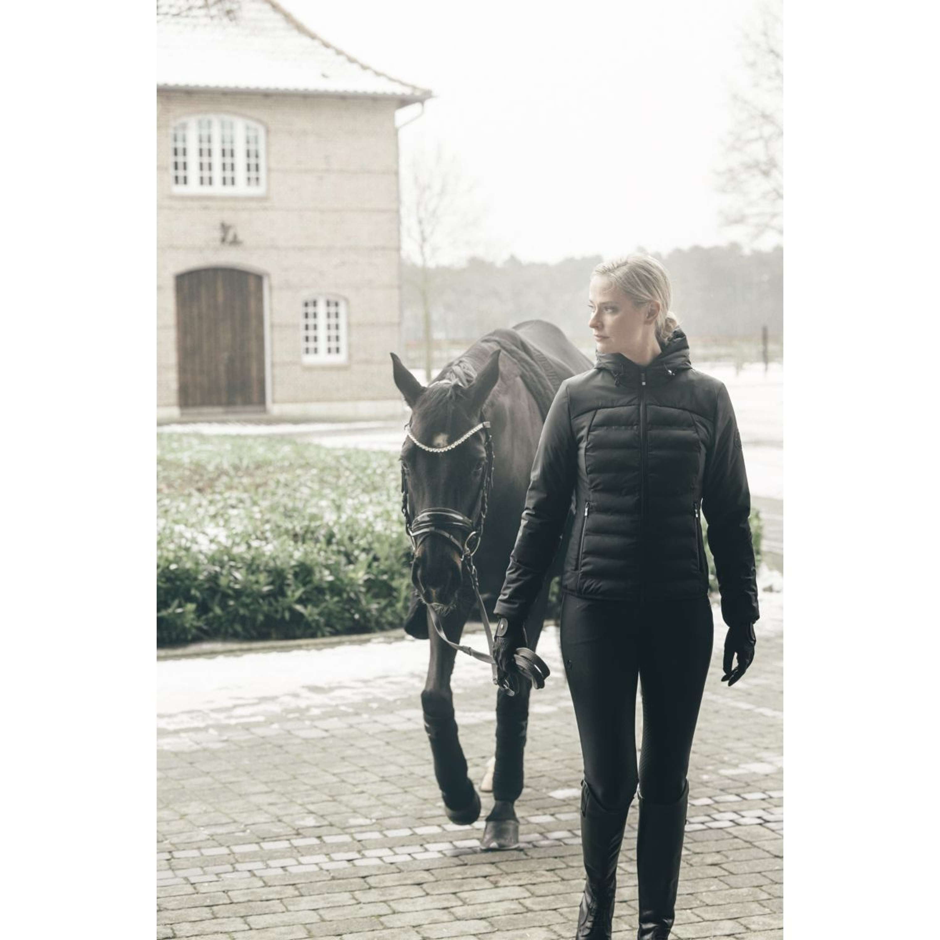 Pikeur Jack Quilted Athleisure AW26 Negro