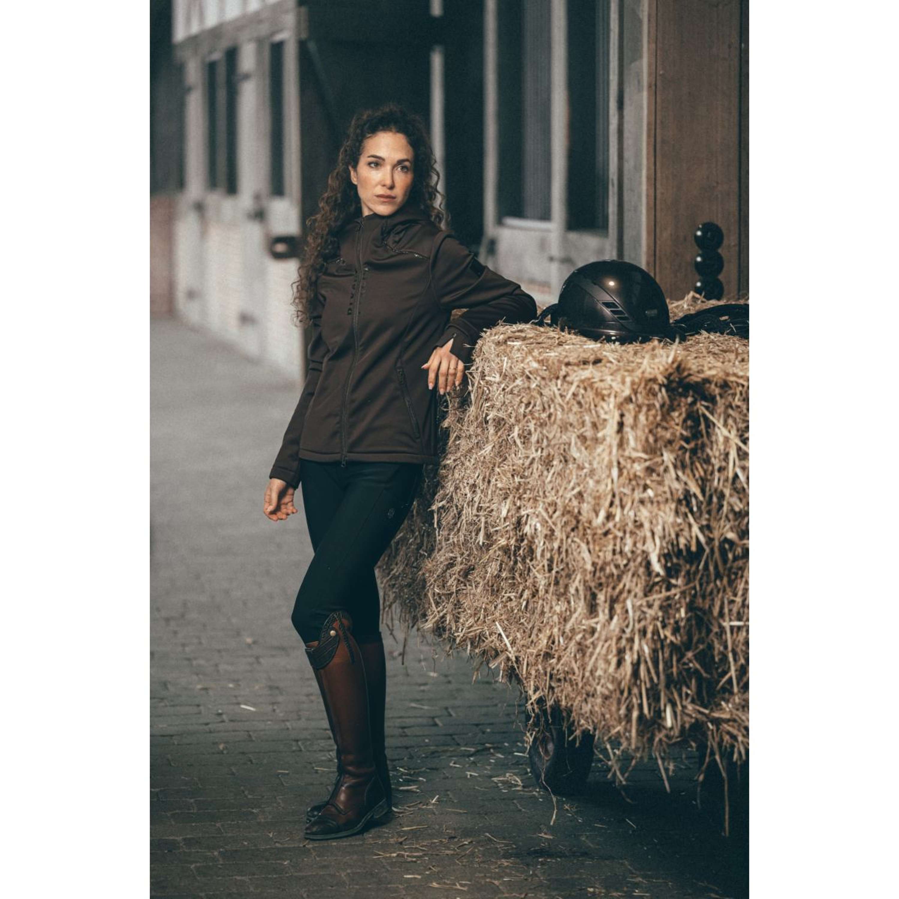 Pikeur Jack TechVelvet Fleece AW26 Marron chocolate