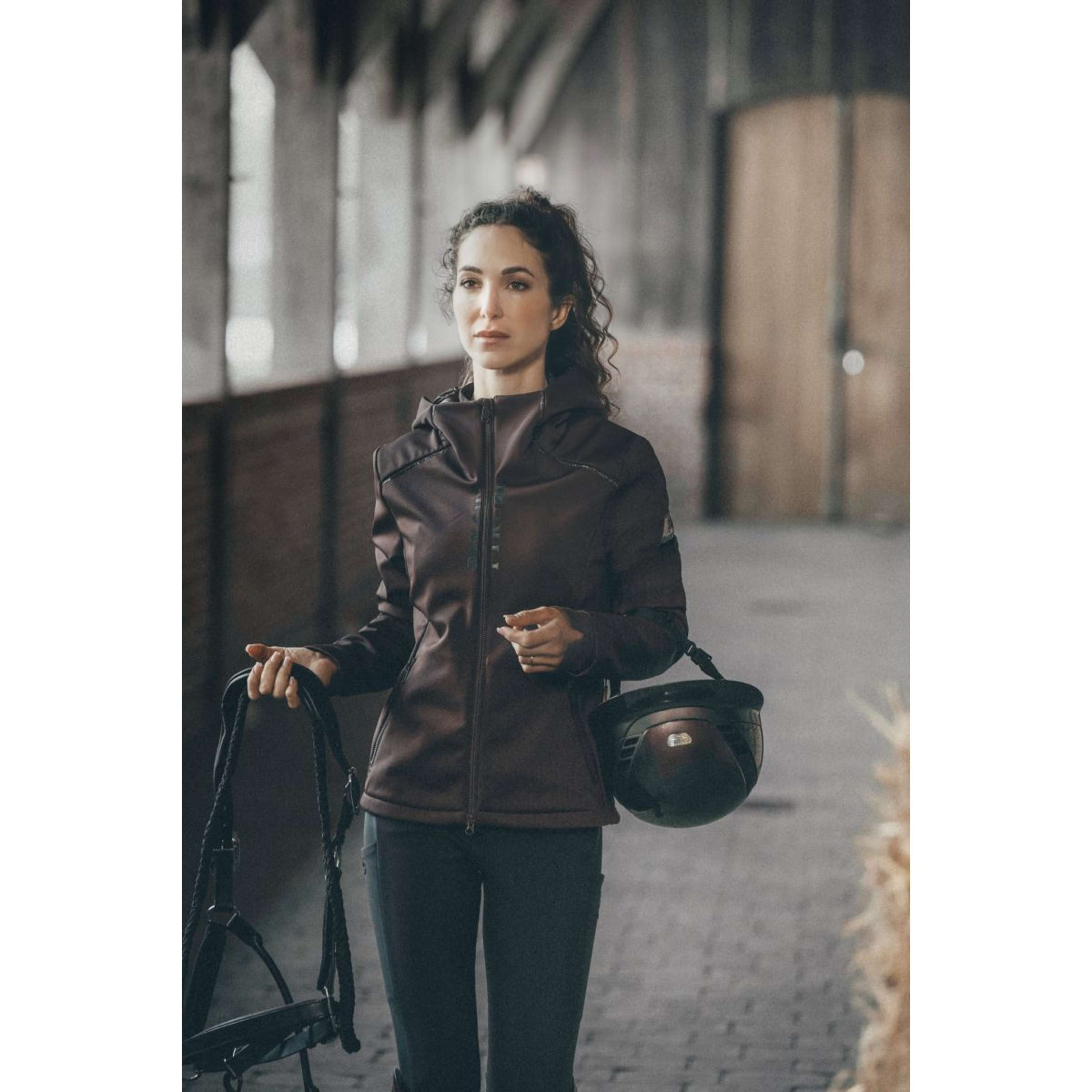 Pikeur Jack TechVelvet Fleece AW26 Marron chocolate