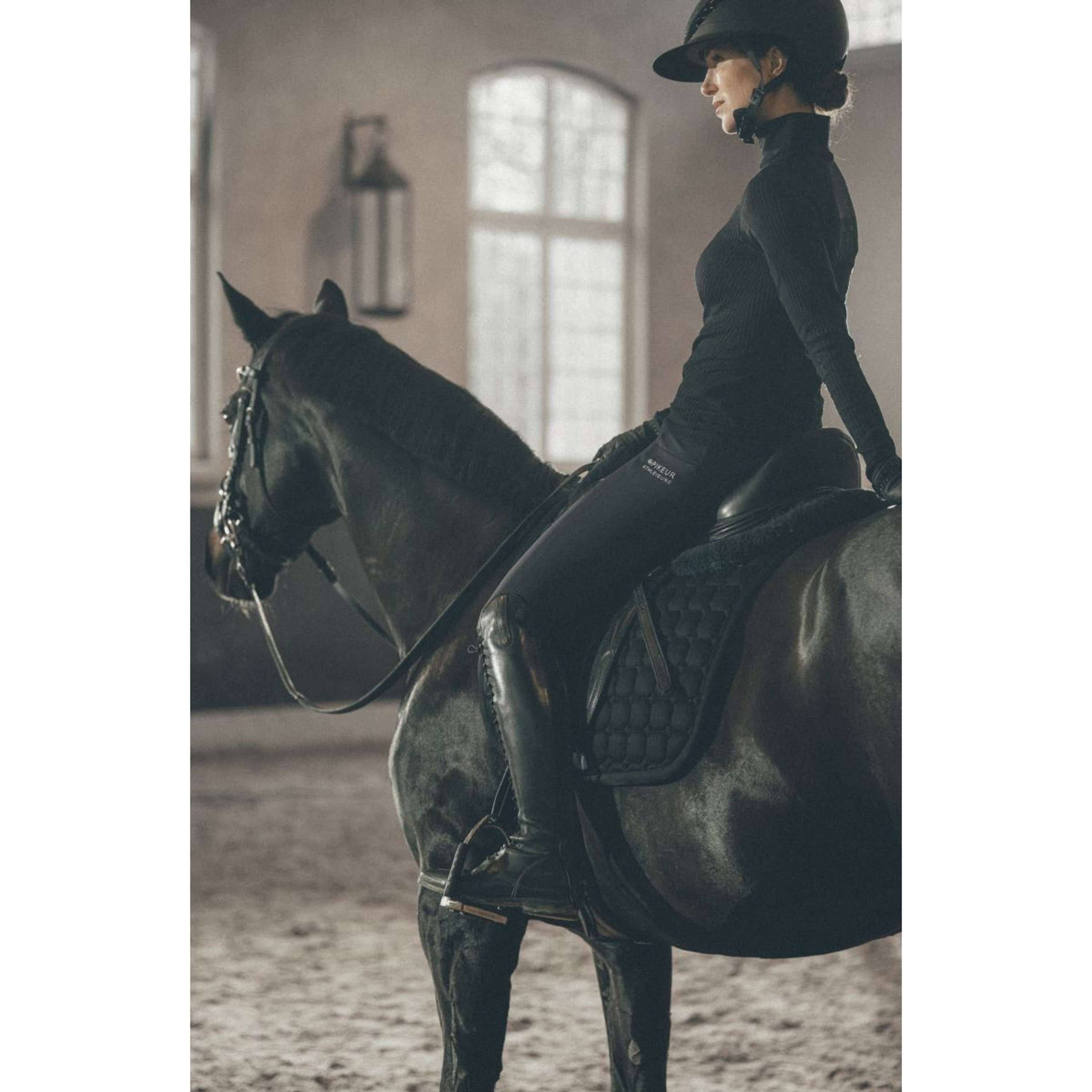 Pikeur Camiseta 3D Athleisure AW26 Negro Azul
