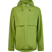 Pikeur Abrigo de lluvia Quilted Leaf Green