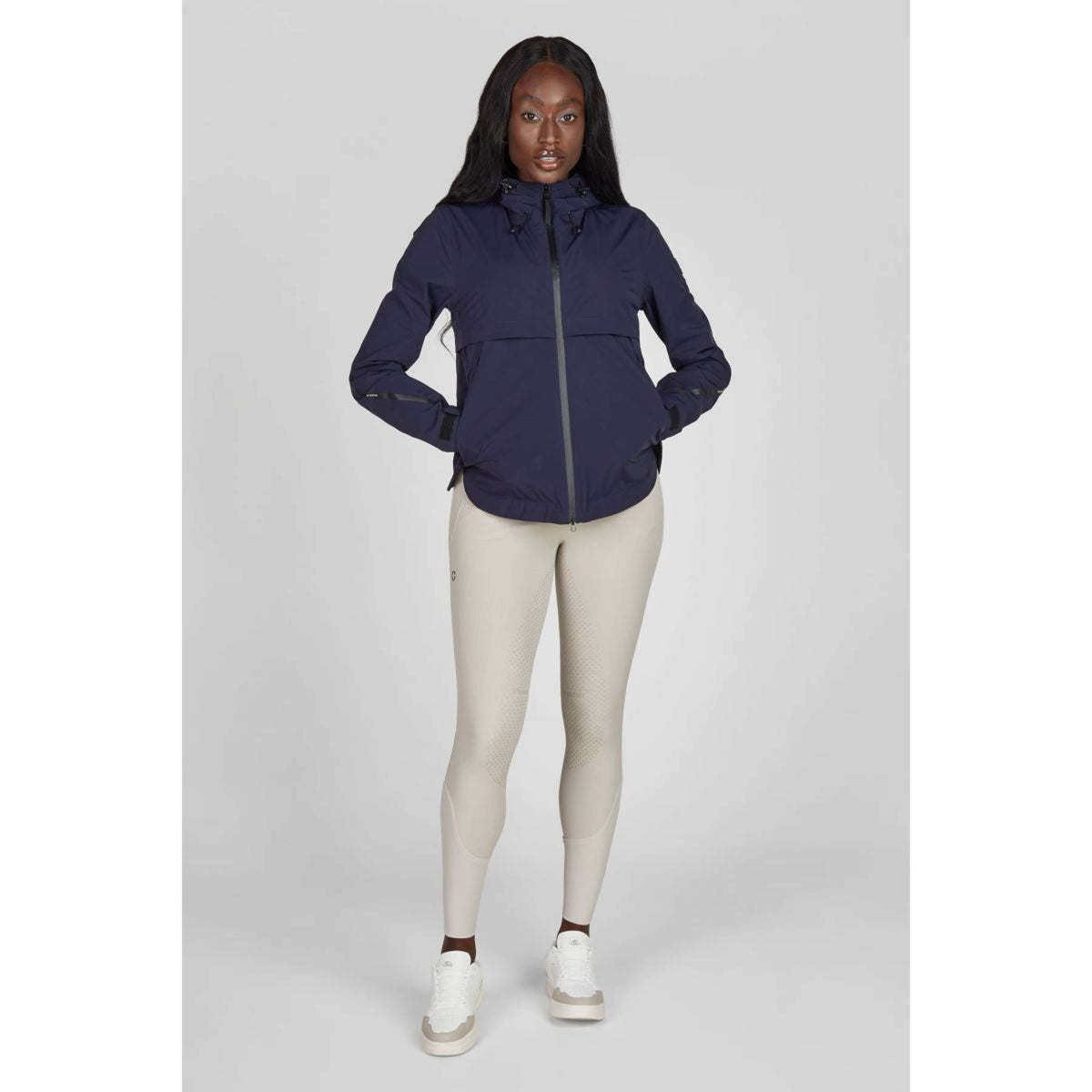 Pikeur Abrigo de lluvia Quilted Nightblue