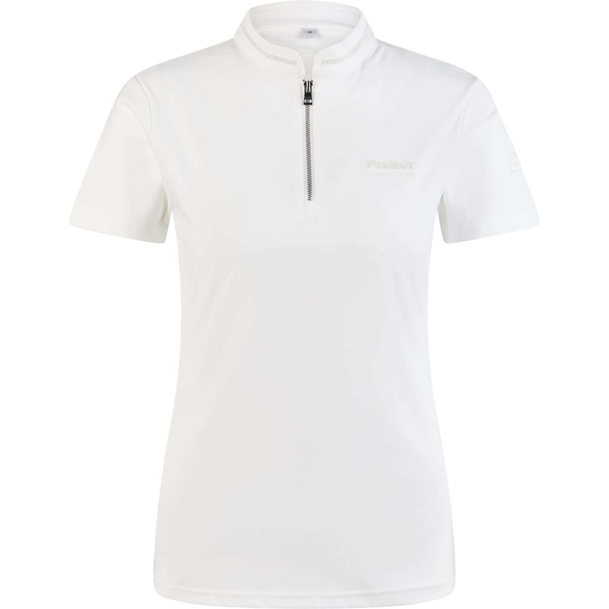 Pikeur Camiseta Function Zip SS26 Blanco