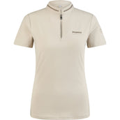 Pikeur T-Shirt Function Zip SS26 Pearl Gray