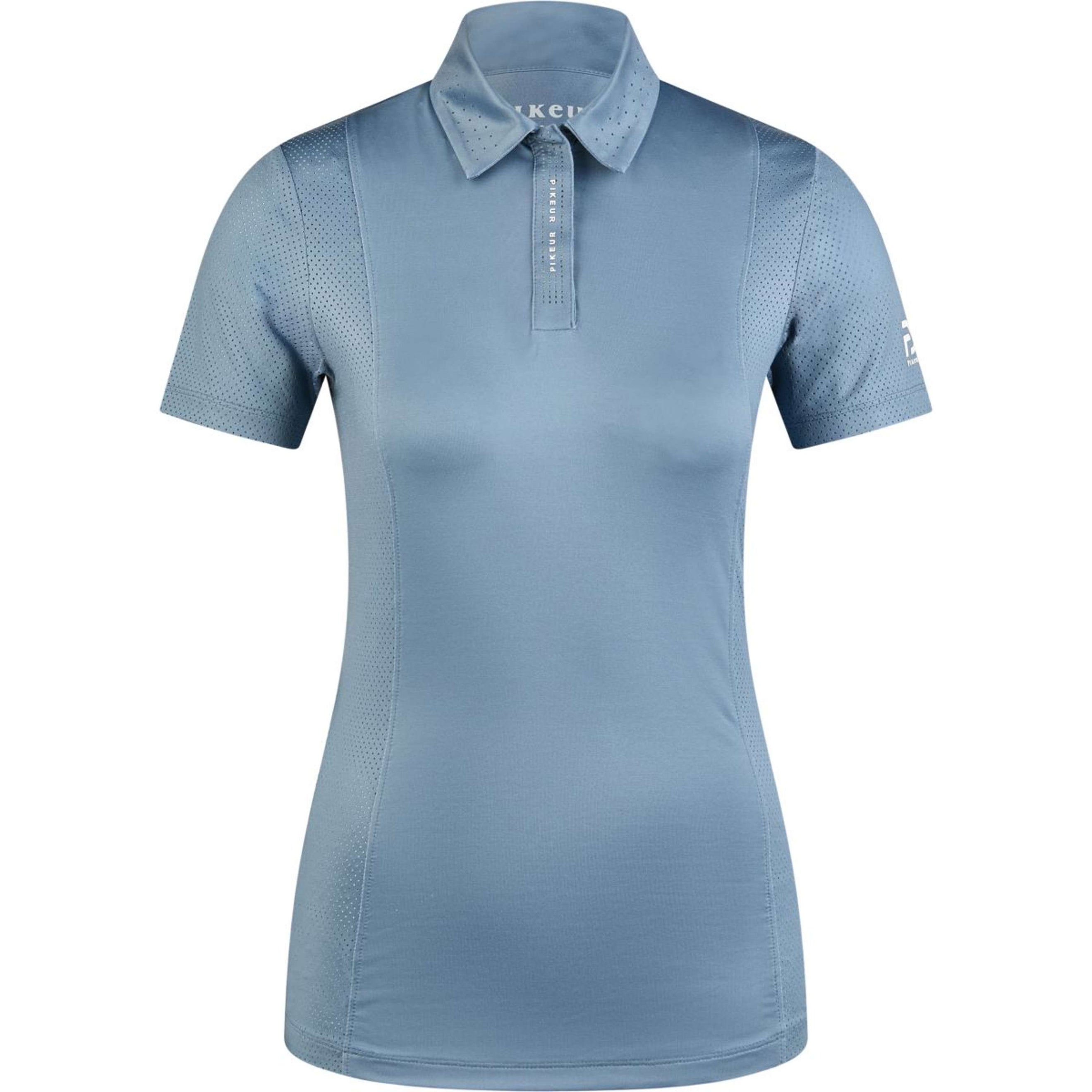 Pikeur Poloshirt SS26 Ash Blue Pikeur Poloshirt SS26 Ash Blue