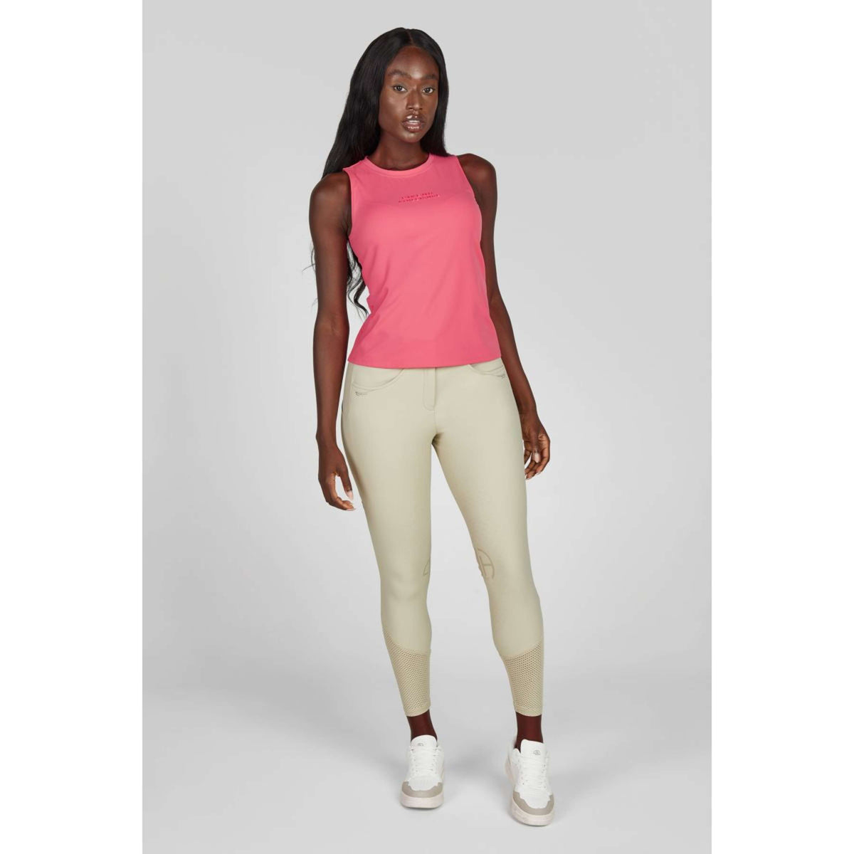 Pikeur Top SS26 Sin Mangas Rosa frambuesa